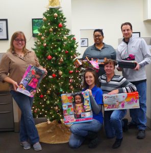  Red Hawk Elf Night Volunteers